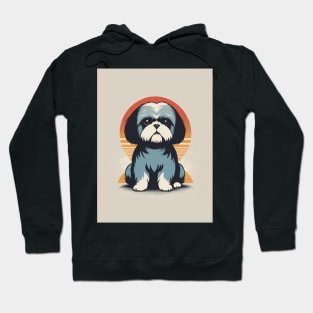 Shih Tzu Dog 2 - Japanese Retro Art Hoodie